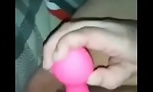 Using Pinky the vibrating tongue for a TREMBLING orgasm!