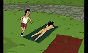 Futurama Series Nude Filter Amy In Sun Bath Scene