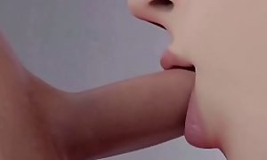 Blowjob and Handjob, Best Compilation (Very Realistic Animation)