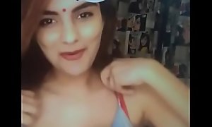 Anveshi jain hot live on her official app