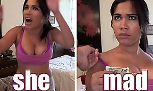 BANGBROS - Cuban Maid With Big Ass And Big Attitude Assuaged By Money