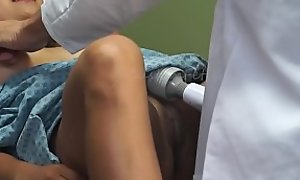 Doctor Makes Patient Cum in Exam Room Cam 2 Close-up Regular