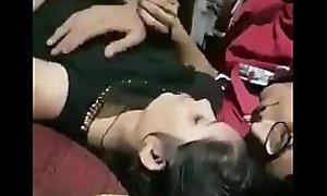 Indian college girl gang banged by five college friends