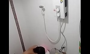 Spycam boy masturbate in bathroom