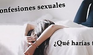 Confesión sexual. Trío de amigas. Audio voz española.