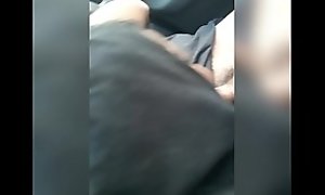My homie girlfriend sucking me up almost got caught by her mom