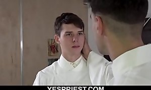 Gorgeous church boy fucked hard by horny priest-YESPRIESTXXX porn film