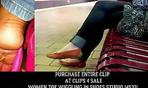 Clips4Sale Preview CANDID VARIOUS SHOEPLAY TOE WIGGLING CLIPS Pt 3