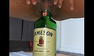 FTM Bottle Fuck Amatuer (short clip)