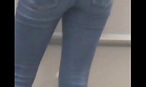A Couple Nice Asses in Jeans