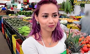 MAMACITAZ - Hot Latina Teen Veronica Leal Gets Picked Up From Market And Hardcore Banged On Cam