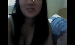 cute asian teen flash her tits for her boyfriend