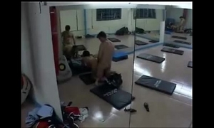 Indian legal age teenager in gym part two