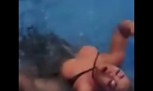 Lesbians got in a pool lekki Lagos Nigeria