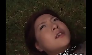 Japanese Teen Lesbian Dominated Outside By Group Of Teens