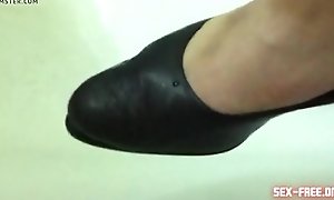 Friends Sexy Feet In Wet Office Heels