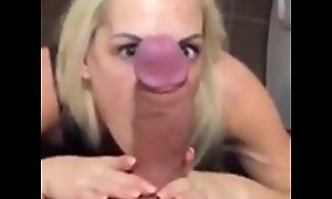 Hot And Horny blonde Sucking