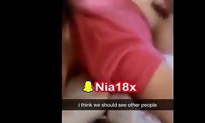 horny lady enjoy doggy style sex caugh in snapchat