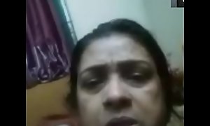 BD woman's reaction while watching dick jerking in video call