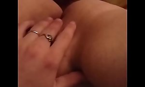 Wife playing with juicy pussy