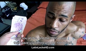 Amateur Black Latino Straight Guy Looking For Cash Gets Paid To Fuck Gay Stranger POV