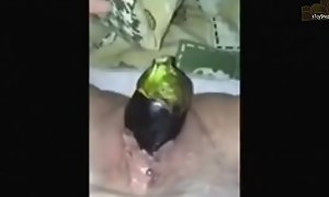 Hot Small Eggplant Insertion Cam