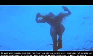 Jaws: Sexy Nude Blonde Skinny Dipping Girl GIF