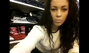 ROMANIAN GIRL AT WORK 2 - FIND HER ON FreeWebcamsPorn.com