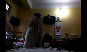 Dipali caught changing, ass gets shown
