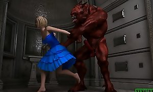 Demonic Possessions. 3D Monster Sex