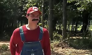 Mario vs Steve minecraft