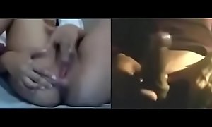 My Horney Turkey friend  inserting fingers in all holes while  having sex on camera