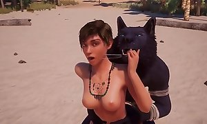 Monster Blonde bitch wants to fuck