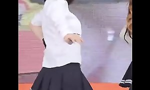 公众号【91报社】韩国女团学生装性感热舞