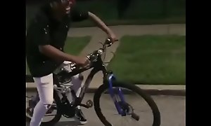 Fucking Her Hard On A Bike