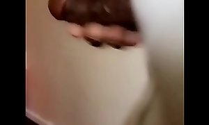 Teens strokes out a huge load of cum