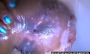 60fps Slow Motion Extremely Close-up Looking Into My Dirty Butthole After Sex With Step Dad, Skinny Bigass Babe Msnovember Standing In Shower Bigbooty Ass Cheeks Spread Wide Open on Sheisnovember 4k