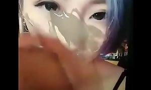 Taiwanese webcam girl Mio cum tribute