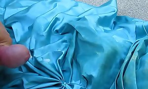Crusty Cum Stained Prom Dress gets Humped One More Time