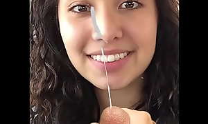 Cum Tribute on Girl