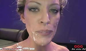 Messy Facial for Cum Crazed Queens GGG Compilation