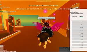 Two girls get freaky in roblox condo