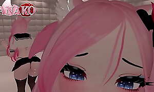 Stuck in a Padded Room with a CAT GIRL, She gets HORNY and SUCKS your COCK!! UPSKIRT PREVIEW!!!