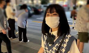 A youthful Asian beauty eagerly surrenders to steamy hotel passion, savoring flawless skin and voluptuous breasts in a raw, breathless creampie encounter.