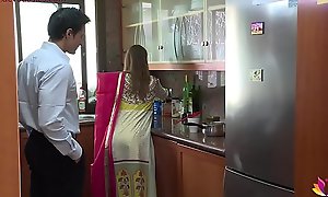 Lonely beautiful wife falls prey to husband's pervy boss Niks Indian