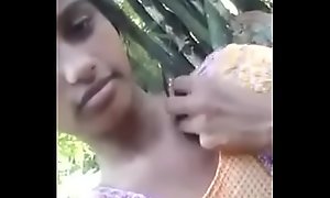 Indian girl show body