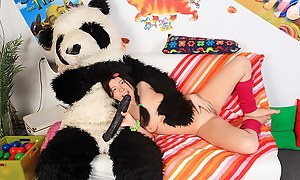 Hot sex was something this brunette teen craved for when staying at home alone but her boyfriend refused to join her, and that was really stupid of him! His hot girl did get what she wanted xxx movie extreme and kinky sex xxx movie with… a panda wh