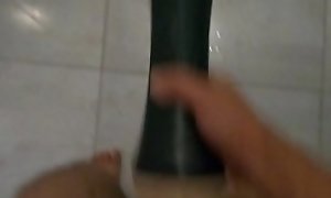 using a toy and getting hot