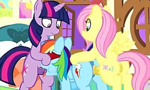 MLP - Clop - Three Curious Ponies by Mittsies and R!P   Easter Eggs (HD)