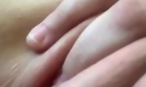 Super close up pussy rub